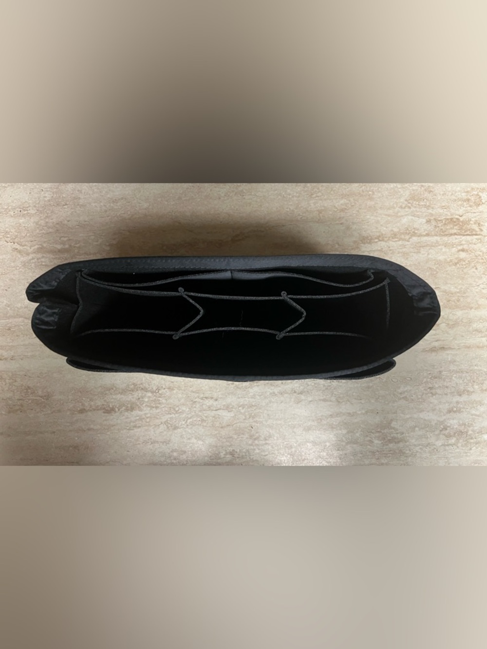 Black Organizer Insert for Bags